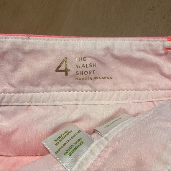 Lilly Pulitzer Pink The Walsh Shorts - Picture 4 of 9
